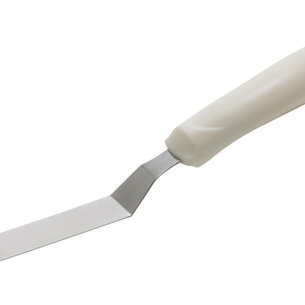 Winco TWPO-4 3 1/2" Offset Blade Stainless Steel Bakery Spatula