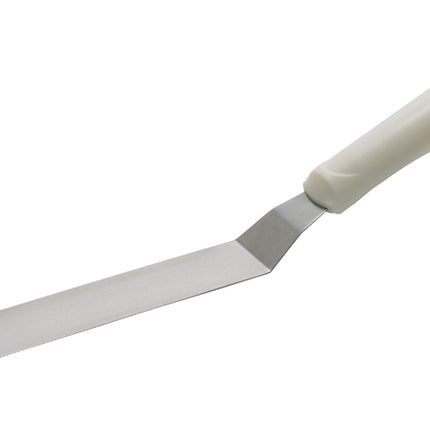 Winco TWPO-7 6 1/2" Offset Blade Stainless Steel Bakery Spatula