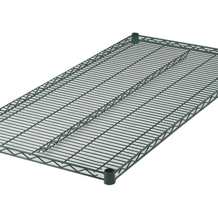 Winco VEX-2472 Epoxy Coated Wire Shelf, 72" x 24"