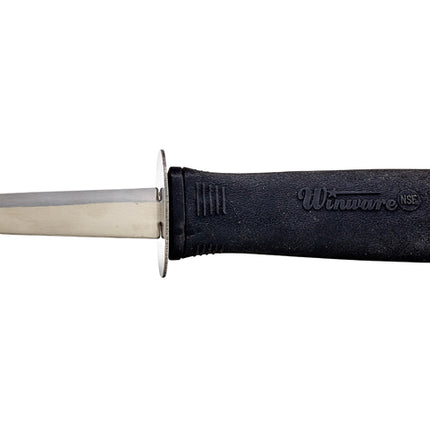 Winco VP-314 Oyster/Clam Knife with Soft Grip Handle