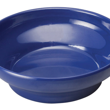 Winco WDM008-401 Mila 4 oz. Melamine Blue Salsa Bowl