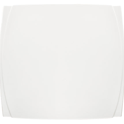 Winco WDP009-103 Bettini 14" White Porcelain Dinner Plate