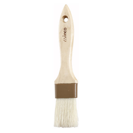 Winco WFB-15 1.5" Boar Hair Pastry/Basting Brush