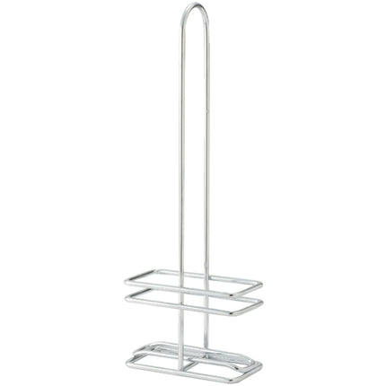 Winco WH-16 Chrome Plated Oil/Vinegar Cruet Rack for 16 Oz. Bottles