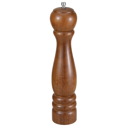 Winco WPM-12 12" Wood Pepper Mill