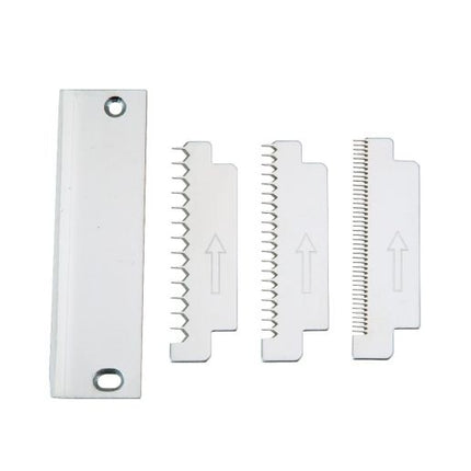 Winco VTS-3GBS 3 Piece Serrated Blade Set for VTS-3G