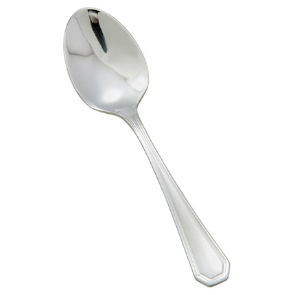 Winco 0035-09 Victoria Demitasse Spoon, 18/8 Extra Heavyweight - 12/Case