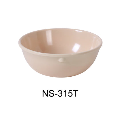 Yanco NS-315T Nessico Melamine 5 1/4" Nappie 15 Oz Tan