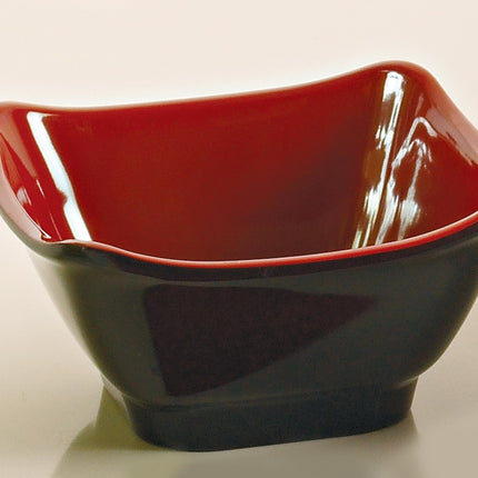 Yanco CR-5450 Melamine 4 3/4" Square Bowl 10 Oz