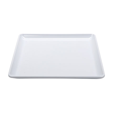 GET CS-600-W Midtown White Melamine 6" Square Coupe Side Dish/Bread Plate - 24/Case
