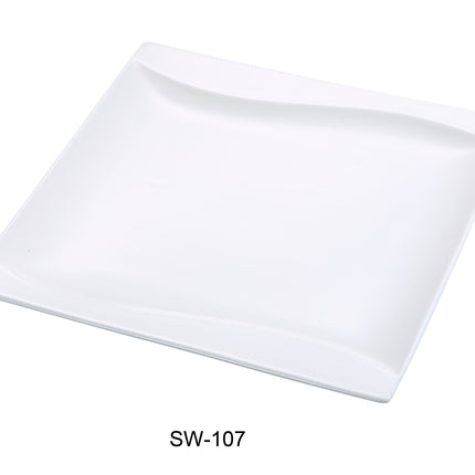 Yanco SW-107 China 7" Square Plate