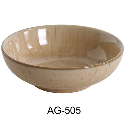 Yanco AG-505 Agate China 5" x 1 1/2â€œ Bowl 8 Oz