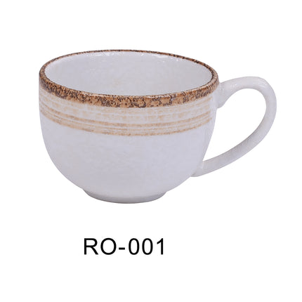 Yanco RO-001 Rockeye-2 China 3 1/2" x 2 1/2" Cup 7 Oz