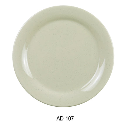 Yanco AD-107 Ardis Melamine 7 1/2" Round Dinner Plate