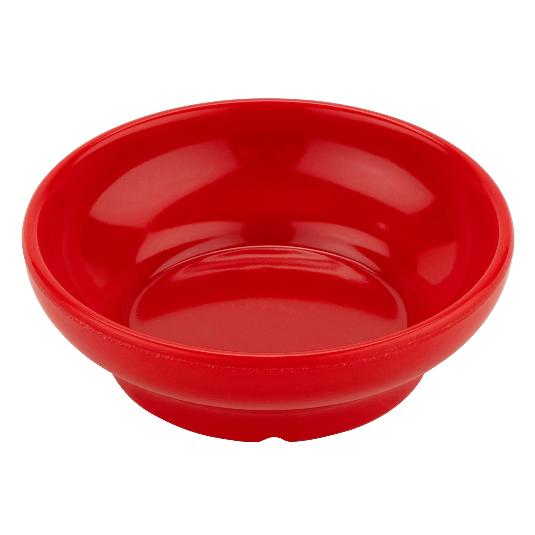 G.E.T SD-05-R Viva Mexico 5 oz. Salsa Dish, Red - 48/Case