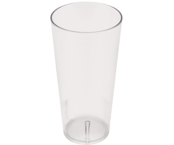 G.E.T. 6624-1-CL Textured Clear 24 Oz. Tumbler - 72 / CS