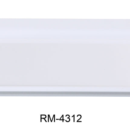 Yanco RM-4312 Rome Melamine 12" x 8 1/2" Deep Display Plate