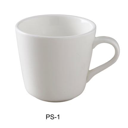 Yanco PS-1 China 3" Tall Cup 7 Oz