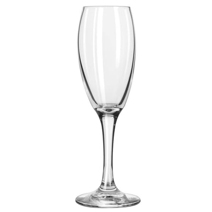 Libbey 3996 Teardrop 5.75 oz. Flute Glass - 12/Case