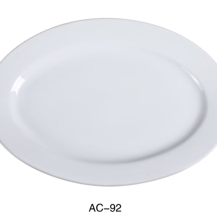 Yanco AC-92 ABCO China 22" x 15" Platter