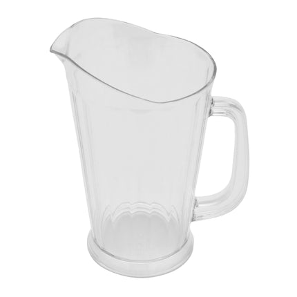 GET P-1064-1-CL Clear SAN-Plastic 60 Oz. 7.5" Pitcher - 12/Case