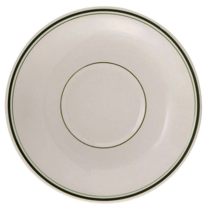 Yanco GB-2 Green Band China 6 1/8" Saucer