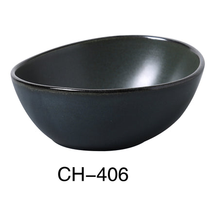 Yanco CH-406 Champs China 6" x 2 1/4"H Salad / Soup Bowl 10 Oz