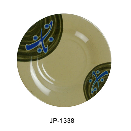 Yanco JP-1338 Japanese Melamine 6" Saucer