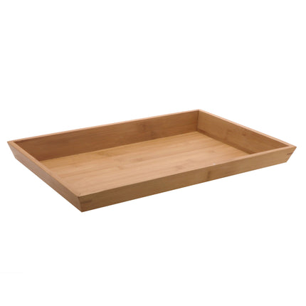GET BAMTRY-01 Bamboo Baskets Brown Bamboo 18" X 12" Tray - 1/Case