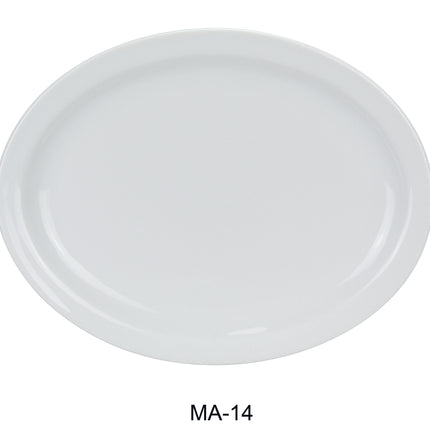 Yanco MA-14 Mayor China 13" x 10" Platter N.R.