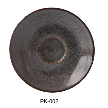 Yanco PK-002 Peacock China 5-3/4" x 3/4" Saucer For Pk-001