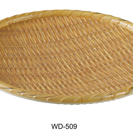 Yanco WD-509 Melamine 9" Round Tray