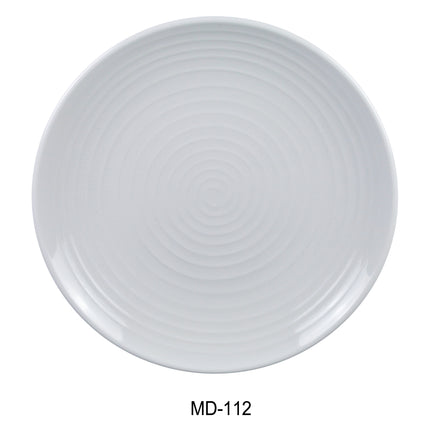 Yanco MD-112 Milando Melamine 11 1/2" Round Plate