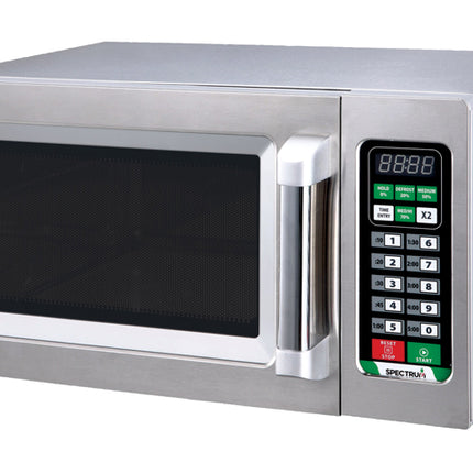 Winco EMW-1000ST Spectrum Commercial Stainless Steel Touch Control Microwave