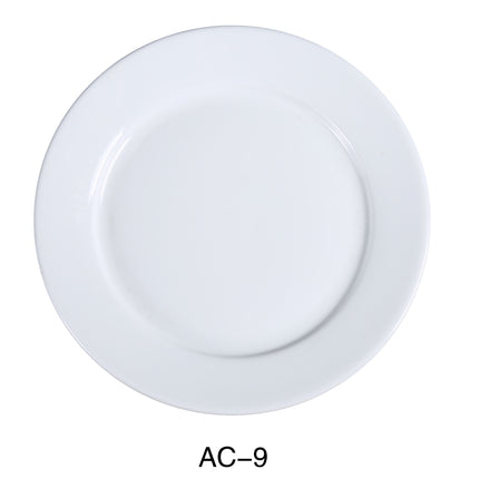 Yanco AC-9 ABCO China 9 1/2" Plate