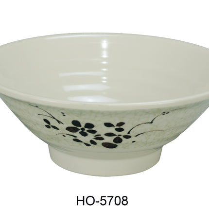 Yanco HO-5708 Honda Melamine 8 1/2" x 3 1/4"H Bowl 42 Oz