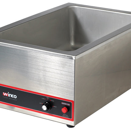 Winco FW-S500 1200 Watt Countertop Electric Food Warmer