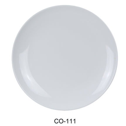 Yanco CO-111 Coupe Pattern Melamine 11" Round Plate