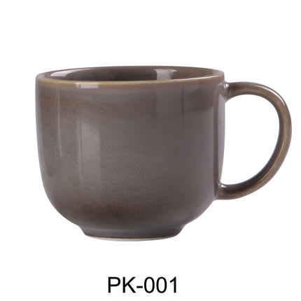 Yanco PK-001 Peacock China 3-1/8 " x 2-3/4" Coffee Cup 8 Oz