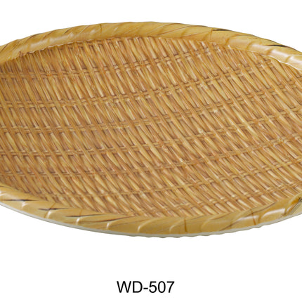 Yanco WD-507 Melamine 7" Round Tray