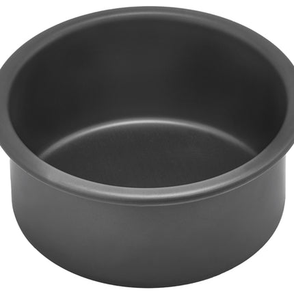 Winco HAC-042 4" x 2" Deluxe Hard Anodized Aluminum Cake Pan