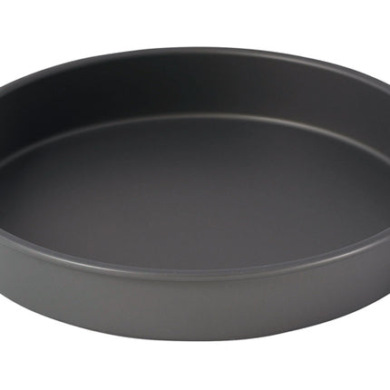 Winco HAC-122 12" x 2" Hard Anodized Aluminum Cake Pan