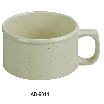 Yanco AD-9014 Ardis Melamine 4 1/8" x 2 3/4"H Soup Mug - 12 Oz