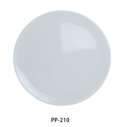 Yanco PP-210 China 10 1/2" Pizza Plate Flat