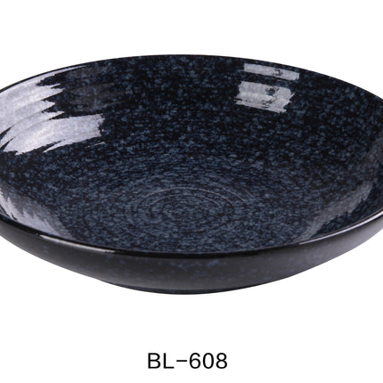 Yanco BL-608 Blue Star China 8-1/8" x 1-5/8" Salad/Soup Bowl 20 Oz