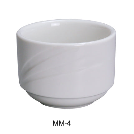 Yanco MM-4 Miami China 3 1/2" x 2 1/2"H Bouillon 7.5 Oz