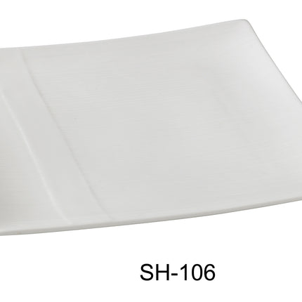 Yanco SH-106 China 6 1/4" Square Plate