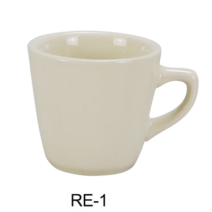 Yanco RE-1 Recovery China 3 3/8" x 2 3/4" Tall Cup 7 Oz