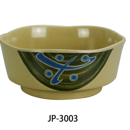 Yanco JP-3003 Japanese Melamine 5 1/2" Soup Bowl 12 Oz