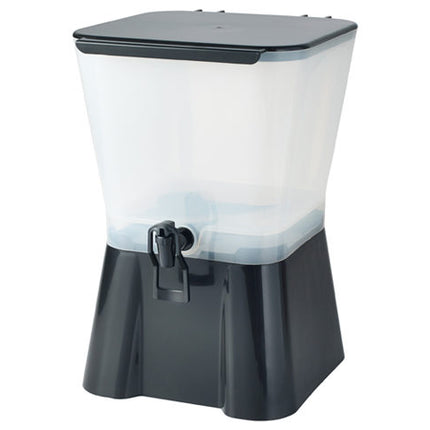 Winco PBD-3SK 3 Gallon Plastic Square Beverage Dispenser